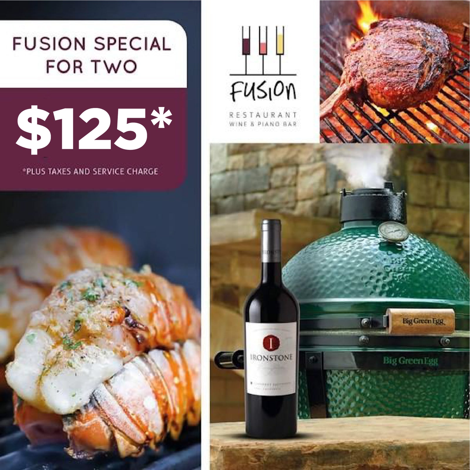 Fusion Restaurant, Tapas, Wine & Piano Bar - 🍾Moët & Chandon
